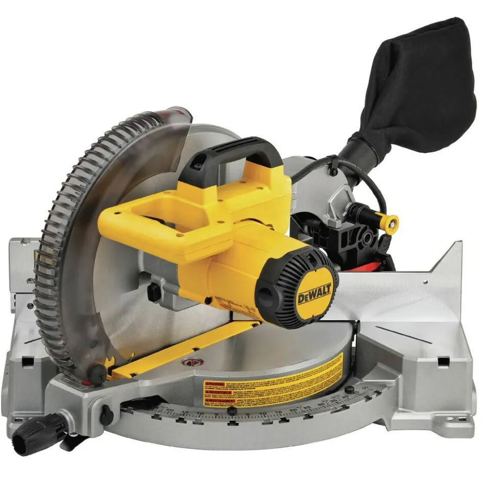 Dewalt 120V 15 Amp 12 in. Corded Single Bevel Compound Miter Saw