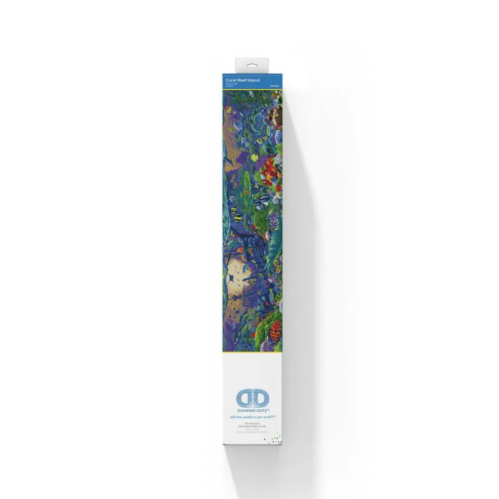Diamond Dotz® Advanced Coral Reef Island Diamond Painting Kit