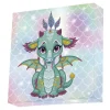 Diamond Dotz® Ariel the Baby Dragon DOTZ® BOX  Diamond Painting Kit