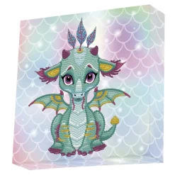 Diamond Dotz® Ariel the Baby Dragon DOTZ® BOX  Diamond Painting Kit