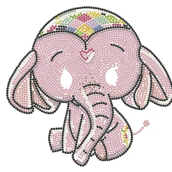 Diamond Dotz® Baby Princess DOTZ® BOX  Diamond Painting Kit