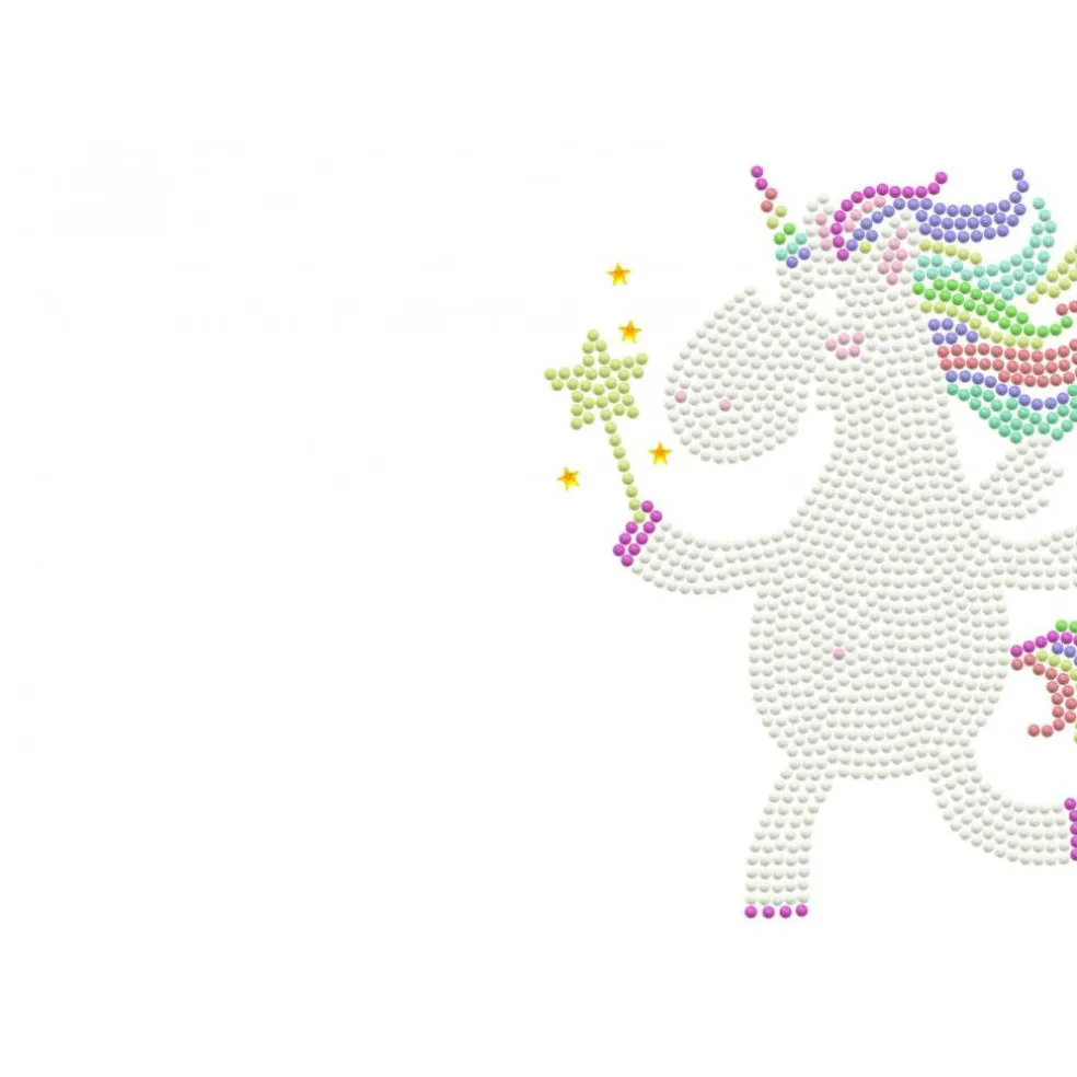 Diamond Dotz® Beginner Unicorn Wish Diamond Painting Card Kit