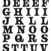 Diamond Dotz® Black Alphabet Sampler Iron-On 'n' Dot Kit