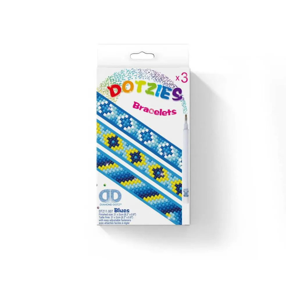 Diamond Dotz® Blues Dotzies Bracelets Kit