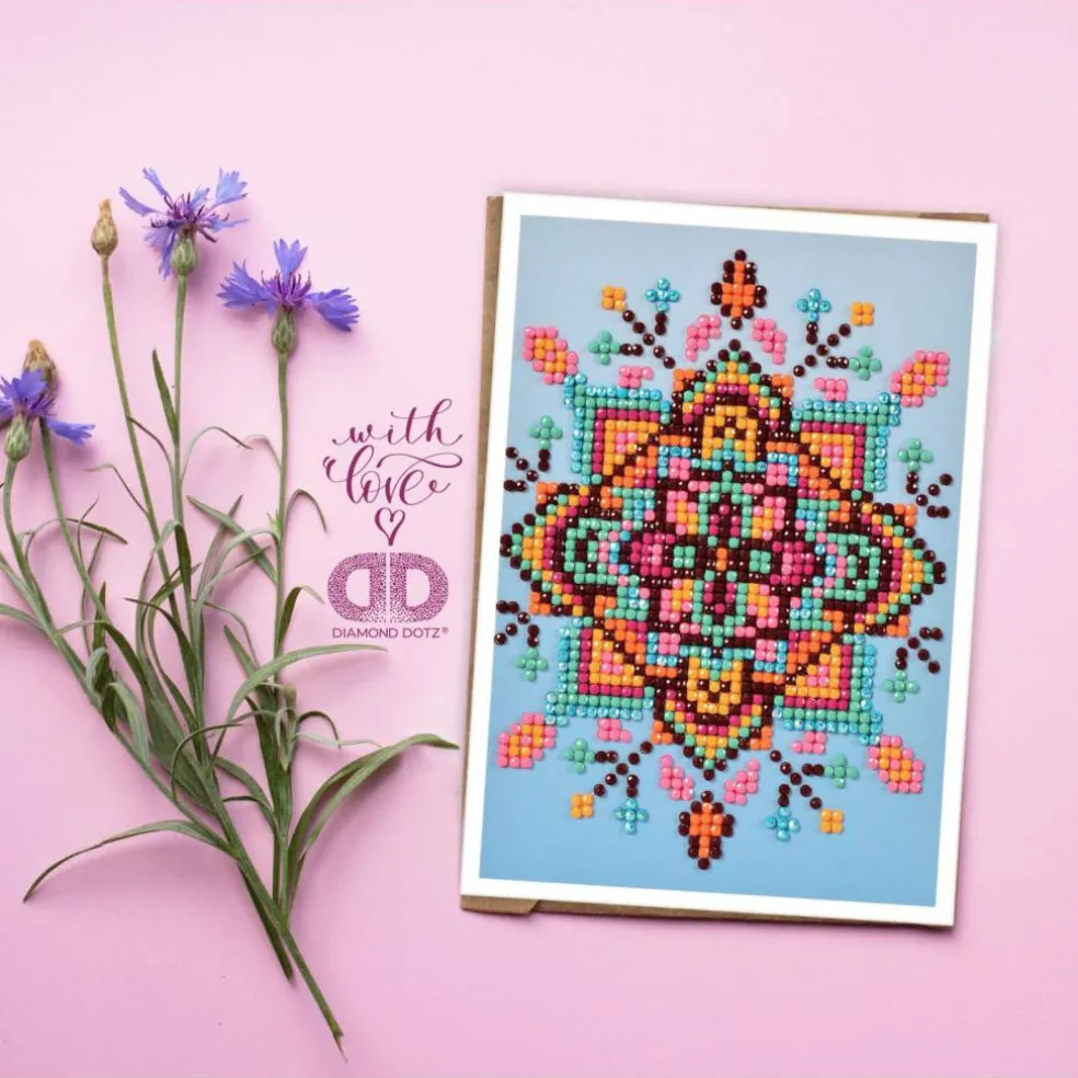 Diamond Dotz® Blue Star Diamond Painting Greeting Card Kit