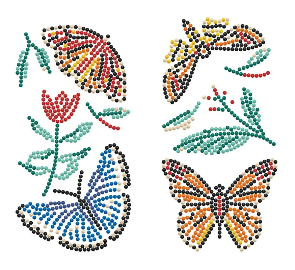 Diamond Dotz® Butterfly Days Pair Iron-On 'n' Dot Kit