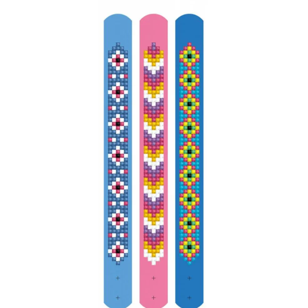 Diamond Dotz® Dotzies® Daisies Bracelets Diamond Painting Artwork Kit