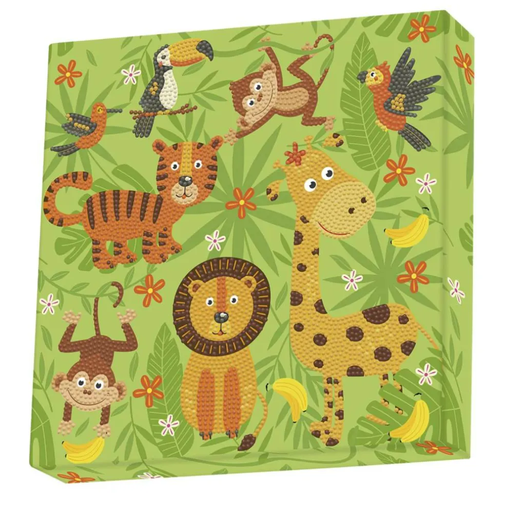 Diamond Dotz® DOTZ in the Jungle DOTZ® BOX Diamond Painting Kit
