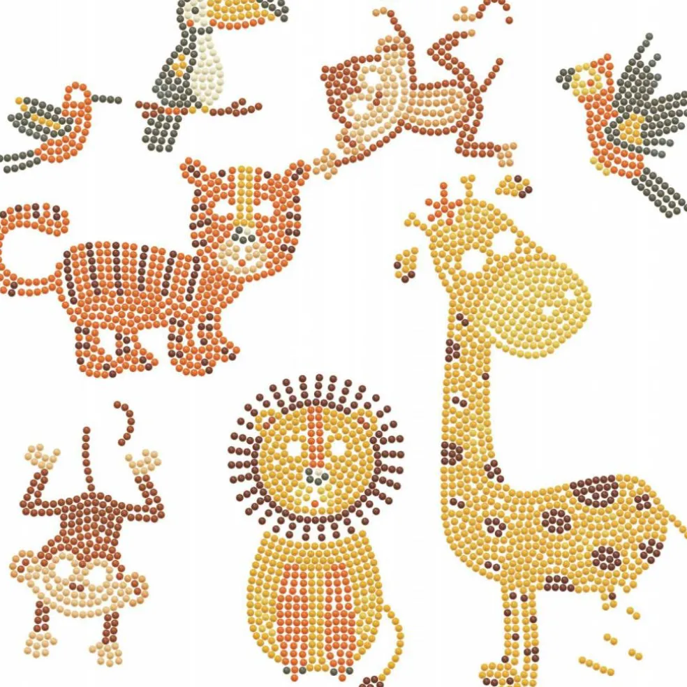 Diamond Dotz® DOTZ in the Jungle DOTZ® BOX Diamond Painting Kit
