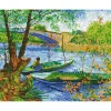 Diamond Dotz® Fishing in Spring (Van Gogh) Diamond Painting Kit