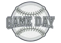 Diamond Dotz® Gameday Baseball Iron-On 'n' Dot Kit