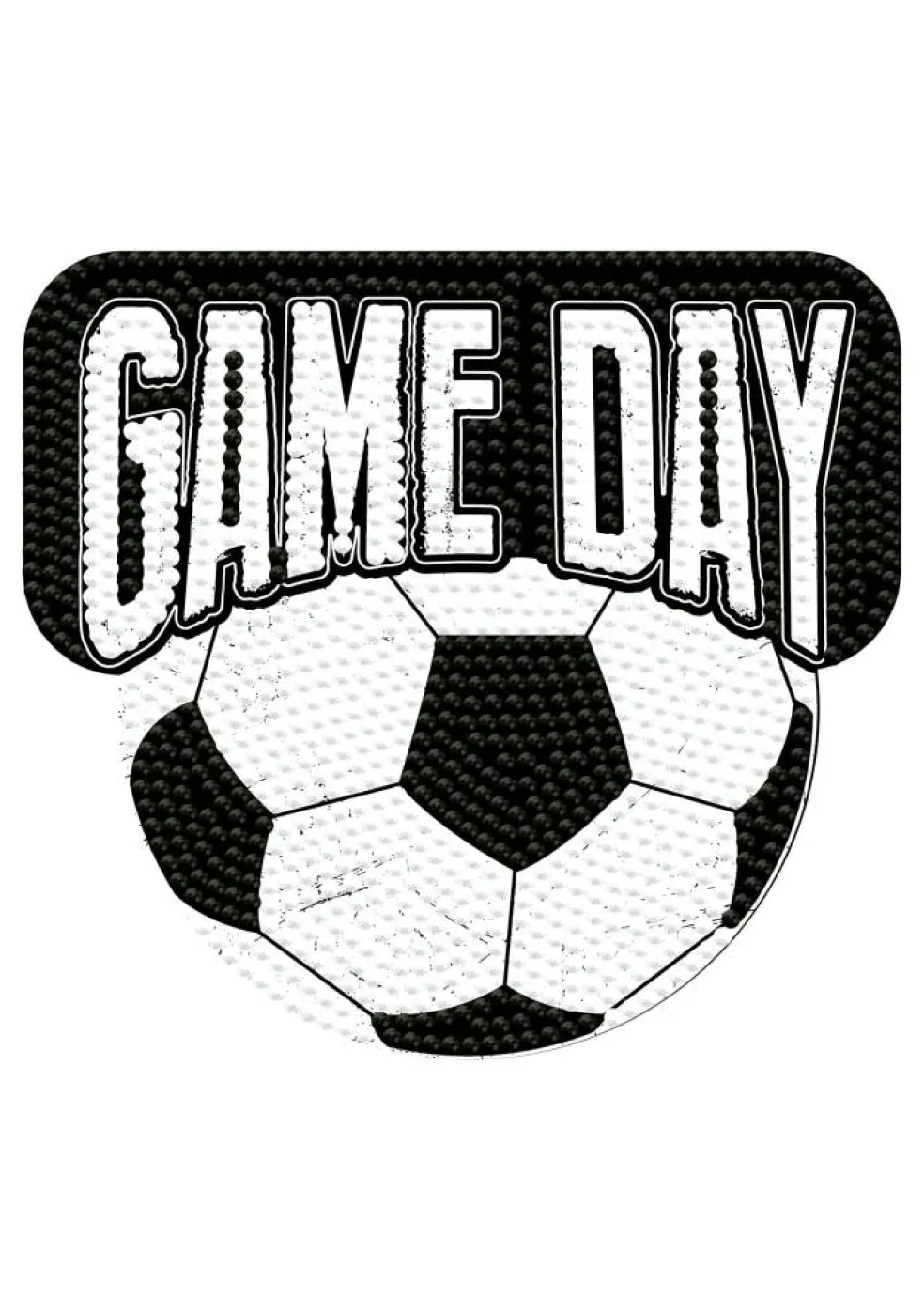 Diamond Dotz® Gameday Soccer Ball Iron-On 'n' Dot Kit