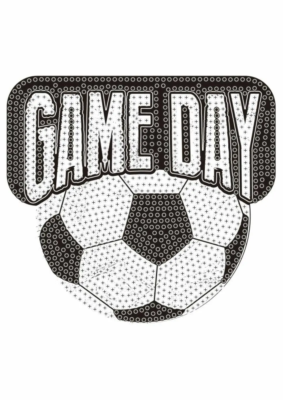 Diamond Dotz® Gameday Soccer Ball Iron-On 'n' Dot Kit