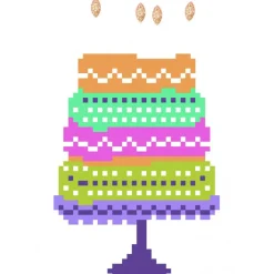 Diamond DotzĀ® Happy Birthday Cake Diamond Painting Greeting Card Kit