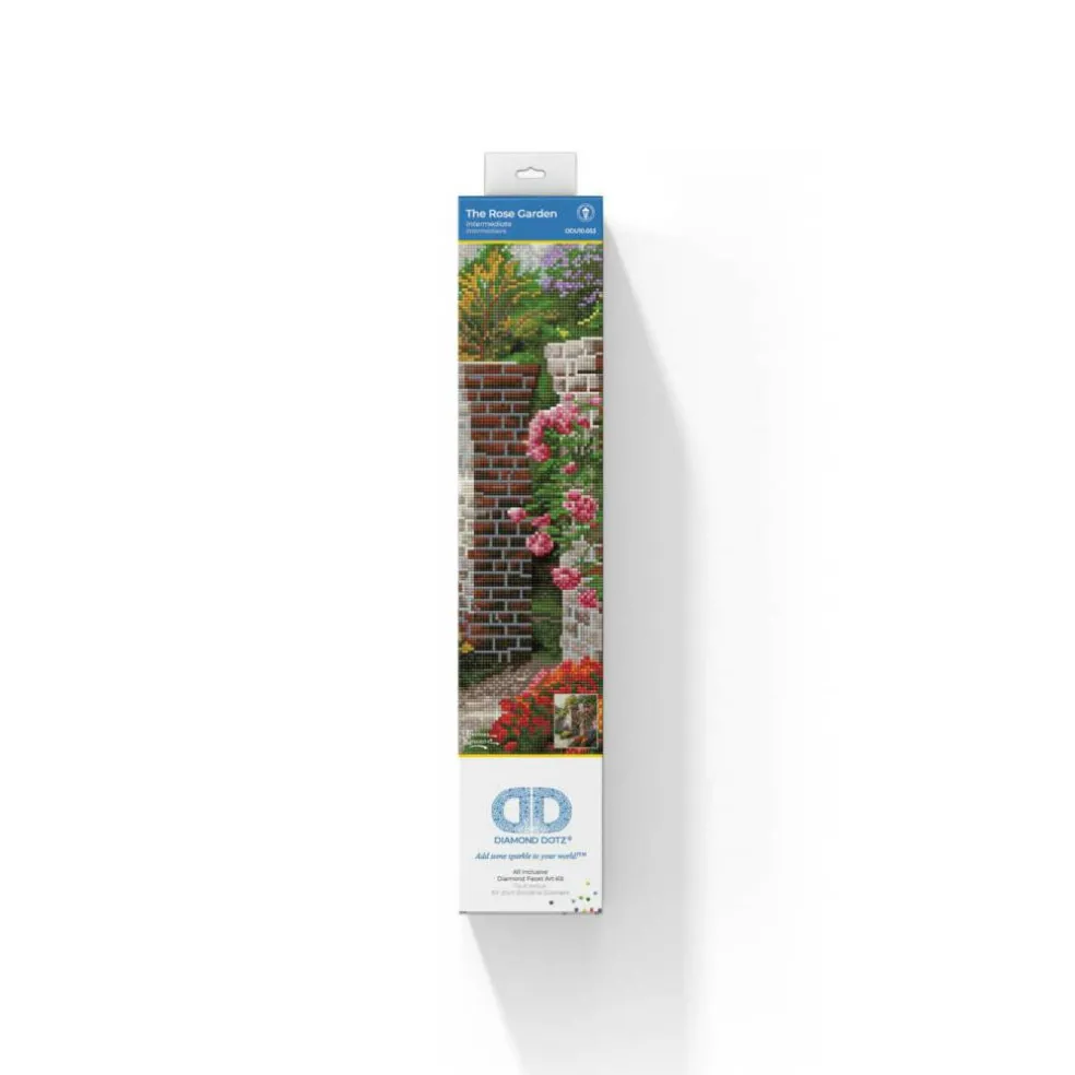 Diamond Dotz® Intermediate Level Thomas Kinkade The Rose Garden Diamond Painting Kit