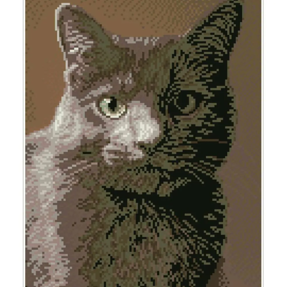Diamond Dotz® Intermediate Smokey Diamond Painting Kit