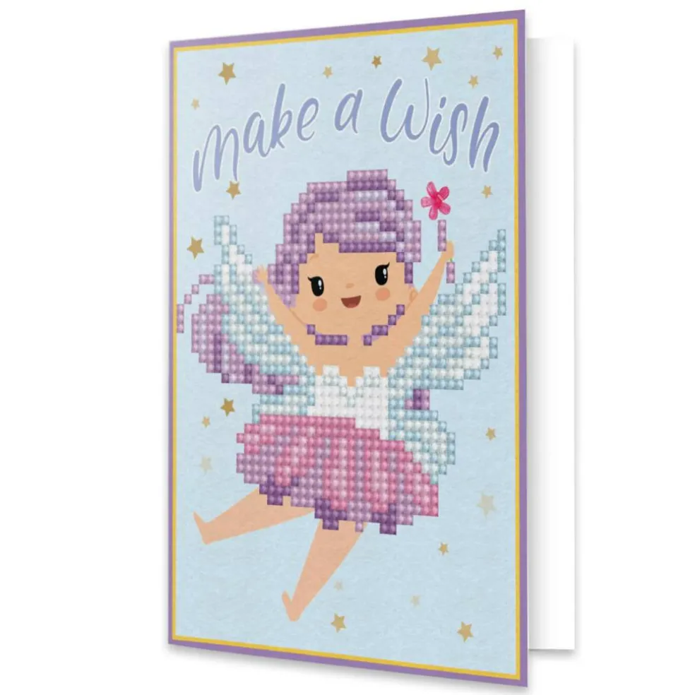 Diamond Dotz® Make a Wish Diamond Painting Greeting Card Kit