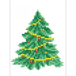 Diamond Dotz® Merry Christmas Tree Diamond Painting Kit