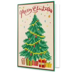 Diamond Dotz® Merry Christmas Tree Diamond Painting Kit