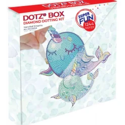 Diamond Dotz® Narwhal Dreams DOTZ® Box Diamond Painting Artwork Kit