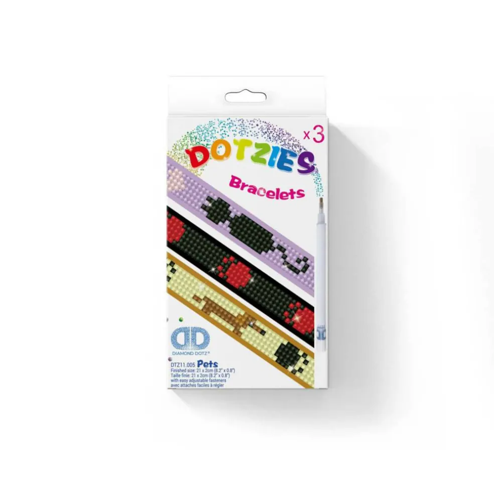 Diamond Dotz® Pets Dotzies Bracelets Kit