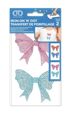 Diamond Dotz® Pretty Bows Iron-On 'n' Dot Kit