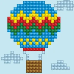 Diamond Dotz® Up Up & Away Diamond Painting Kit