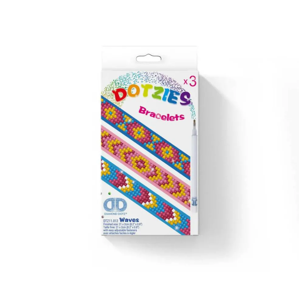 Diamond Dotz® Waves Dotzies Bracelets Kit