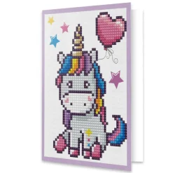 Diamond DotzĀ® Welcome Baby Diamond Painting Greeting Card Kit
