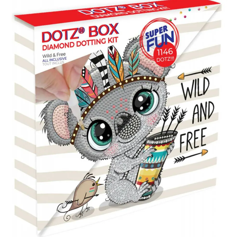 Diamond Dotz® Wild & Free Diamond Box Painting Kit