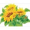 Diamond Dotz® Wistful Sunflowers Diamond Painting Kit