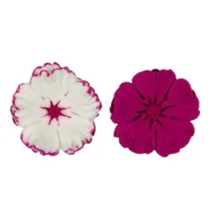 Dianthus Flower Icing Cake Decorations – Sugar Flower Toppers 3 Count