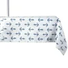 DII® 84" Anchors Print Outdoor Tablecloth with Zipper