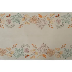DII® 108" Autumn Leaves Embellished Table Runner