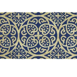 DII® Blue Tunisia Scroll Doormat