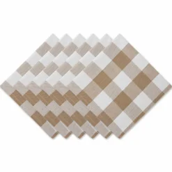 DII® Buffalo Check Oversized Napkin, 6ct.