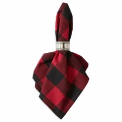 DII® Buffalo Check Oversized Napkin, 6ct.
