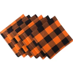 DII® Buffalo Check Oversized Napkin, 6ct.
