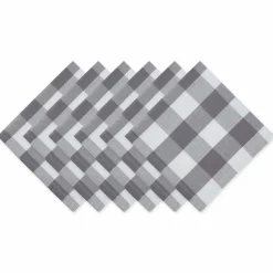 DII® Buffalo Check Oversized Napkin, 6ct.