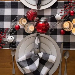 DII® Buffalo Check Oversized Napkin, 6ct.