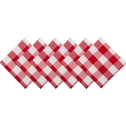 DII® Buffalo Check Oversized Napkin, 6ct.