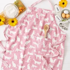 DII® Cat Print Chef Apron