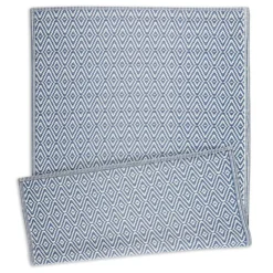 DII® French Blue Diamond Outdoor Rug, 4ft. x 6ft.