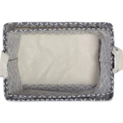 DII® Gray Lattice Laundry Bins, 2ct.