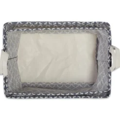 DII® Gray Lattice Laundry Bins, 2ct.
