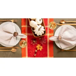DII® 72" Harvest Wheat Jacquard Table Runner