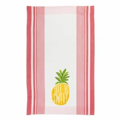 DII® Hello Summer Print Dishtowel, 3ct.