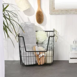 DII® Large Rectangle Metal Basket