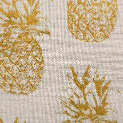 DII® Medium Rectangle Gold Pineapple Polyester Bin