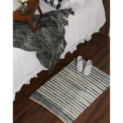 DII® Multi Denim Rag Rug, 2ft. x 3ft.